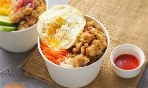 Menu Rice Bowl Kekinian Dengan Harga Murah Yuk Cobain