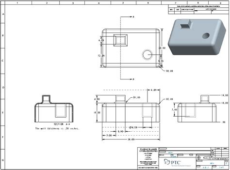 Introduction to Creating Drawings in Pro/Engineer