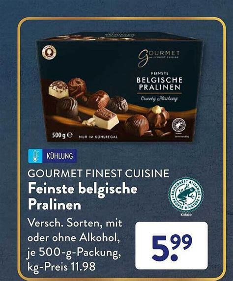 Gourmet Finest Cuisine Feinste Belgische Pralinen Angebot Bei Aldi S D