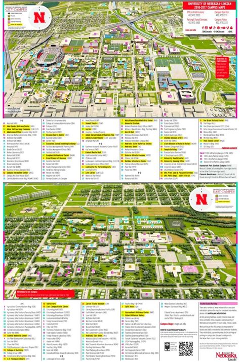 University of Nebraska–Lincoln campus map | Campus map, University of ...