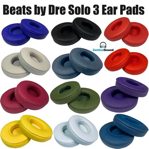 Replacement Ear Pads Cushions for Beats by Dre Solo 2 3 Wireless Wired ...