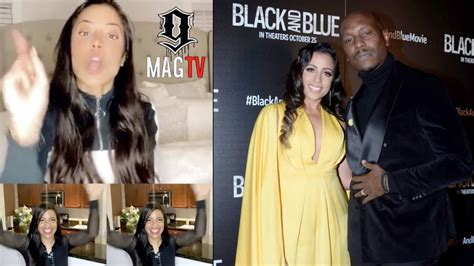 Tyrese Wife Samantha Speaks For The 1st Time Since Divorce Announcement 💔 Youtube