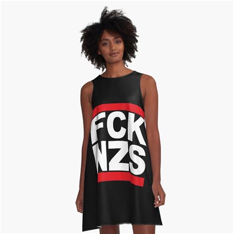 Fck Nzs Fuck Nazis Anti Racism Logo Design Sticker For Sale By Vintagegraphic Redbubble