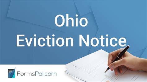 Ohio Eviction Notice GUIDE YouTube