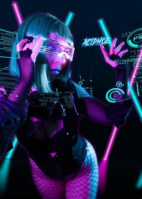 Cyberpunk Outfit Women Cyberpunk Girl Art Estilo Cyberpunk Cyberpunk Female Neon Cyberpunk