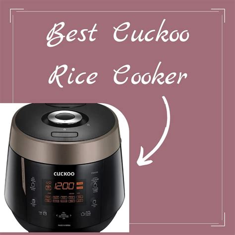 5 Best Cuckoo Rice Cooker in 2024