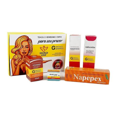 SEGRED LOVE Kit Farmacinha Itens Lust Of Love Sex Shop Online Vibradores