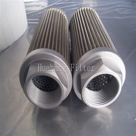 Huahang Supply Pleated Oil Filter Cartridge Hydraulic Suction Oil