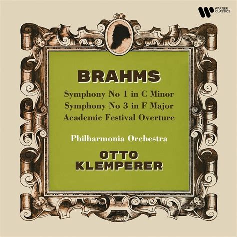 Otto Klemperer オットー・クレンペラー「brahms Symphonies Nos 1 And 3 And Academic