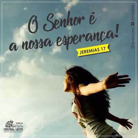 Jesus é a nossa unica Esperança Frases bíblicas de motivação