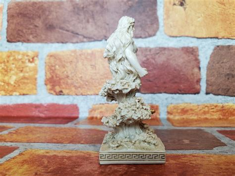 Vintage Poseidon Figurine Miniature Greek God Poseidon Altar Etsy