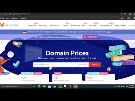 How To Buy Domain And Hosting YouTube