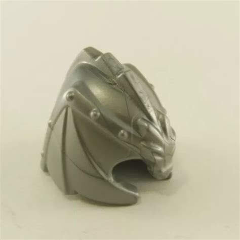 Playmobil Casque Chevalier Du Dragon M Di Val Moyen Age Gris Eur