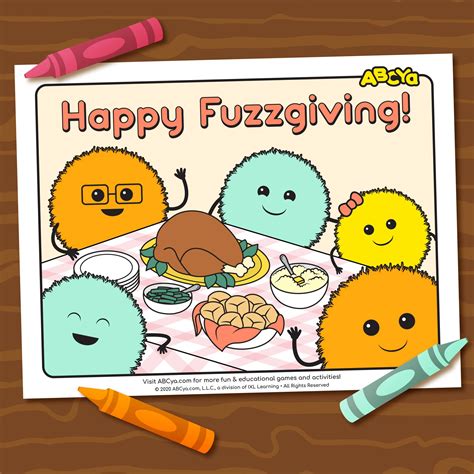 ABCya - Happy Thanksgiving from the Fuzz Bugs and all of...