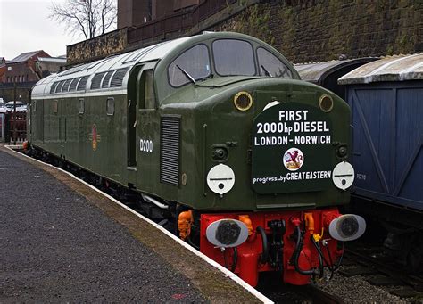 D200 40122 Class 40 D200 40122 At Bury Bolton Street Flickr