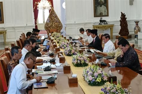 Gelar Ratas Jokowi Bahas Kualitas Udara Di Jabodetabek