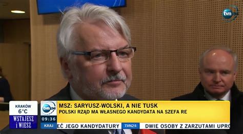 Waszczykowski O Poparciu Dla Jsw Nie Kolekcjonujemy Tego Nie