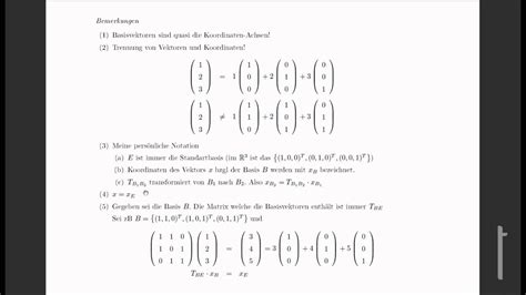 Mathematik Koordinatentransformation Einf Hrung Und Beispiel De