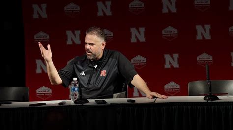 Full Press Conference From Nebraska S Matt Rhule After Loss To Michigan