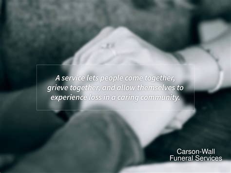 Carson-Wall Funeral Homes - It is so important to provide space for