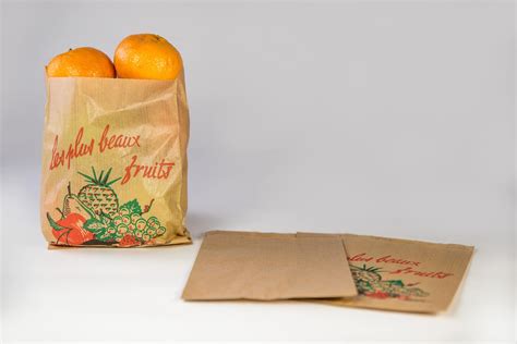 Sac en papier Fruits et légumes Tapiero