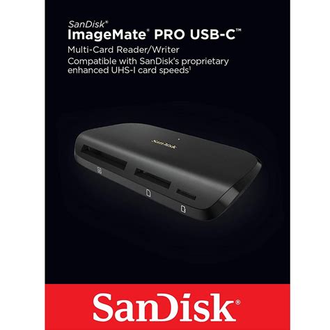 Sandisk Card Reader Imagemate Pro Usb Type C Multi Card Readerwriter