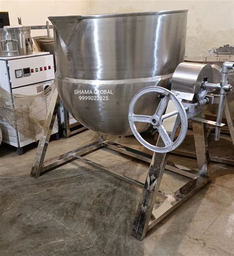 Stainless Steel Jacketed Cooking Vessel Capacity Liters Capacity