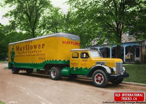 1948 International Kb 8 Moving Truck Trucks Moving Truck Vintage