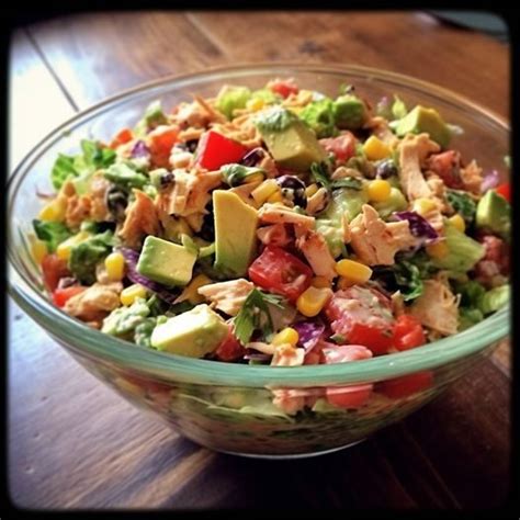 Tex Mex Chopped Chicken Salad