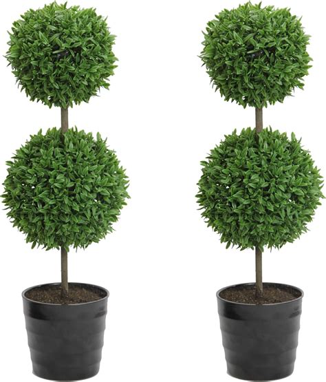 Amazon Admired By Nature 18 Inch Artificial Boxwood Topiary