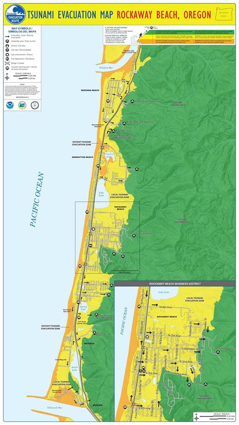 Tsunami Evacuation Maps Outline Safe Routes On Oregon And Washington