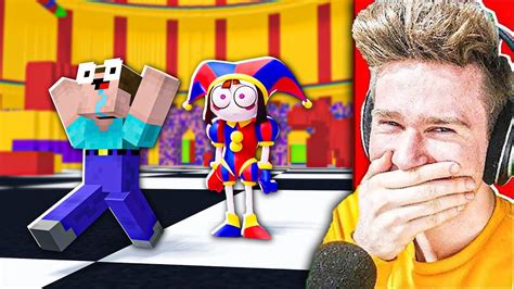 Digital Circus Troll Na Widzu Minecraft Extreme Youtube