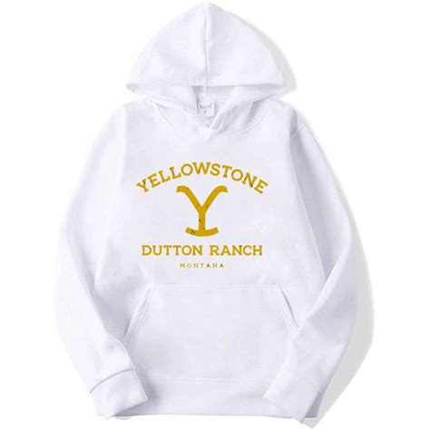 Yellowstone Merch Hoodies Tv Series New Logo Winter Men/Women Hooded Sweatshirt Long Sleeve ...