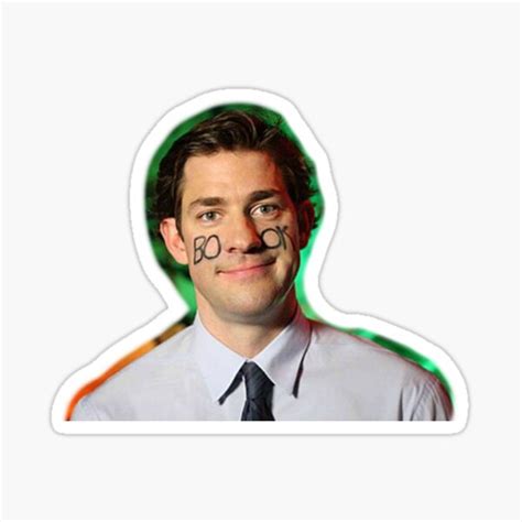 "jim halpert halloween" Sticker for Sale by dancingmandy96 | Redbubble