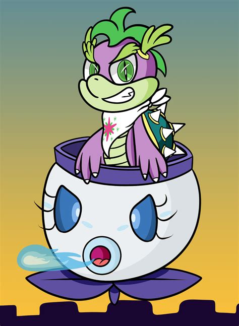 Spike The Koopaling By Dinkyuniverse On Deviantart