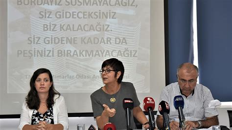 Memuriyetten çıkarılan Mimarlar Odası Ankara Şube Başkanı Tezcan