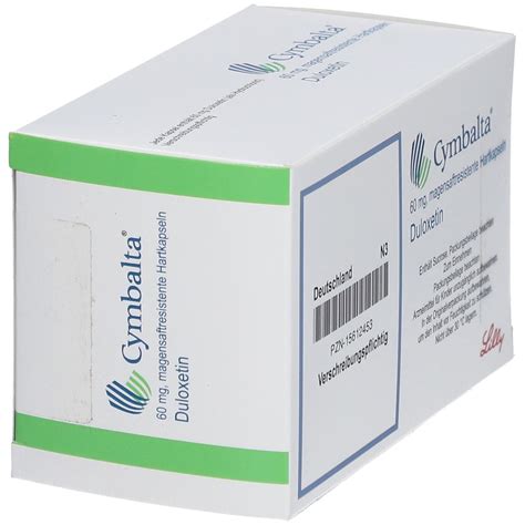 Cymbalta 60 Mg 98 St Mit Dem E Rezept Kaufen Shop Apotheke