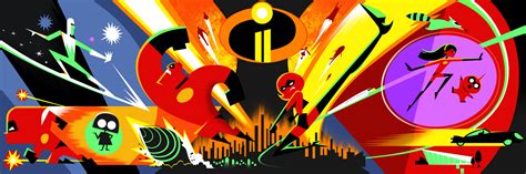 Incredibles 2 - concept art vector by JubaAj on DeviantArt