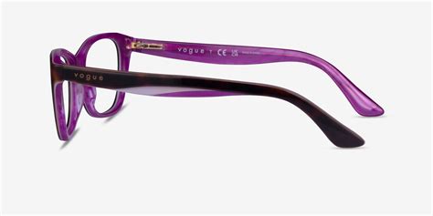 Vogue Eyewear Vo2961 Rectangle Dark Tortoise Frame Glasses For Women Eyebuydirect