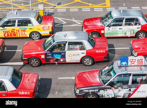 Hong Kong Taxis Hi Res Stock Photography And Images Alamy