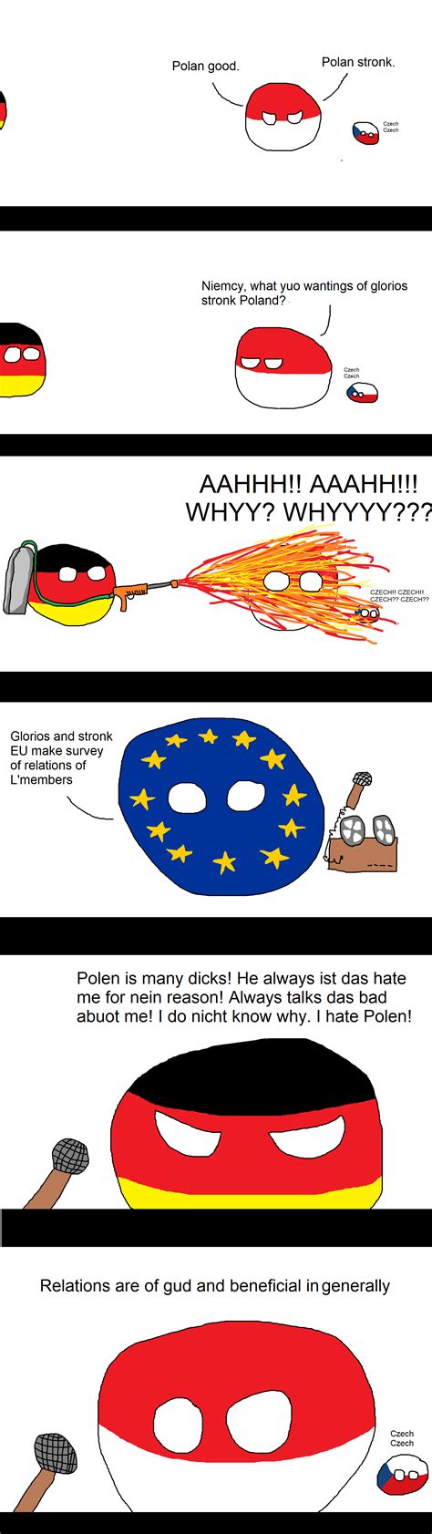 Germany and Poland relationship : r/polandball