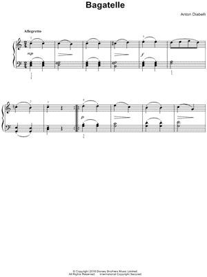 "Bagatelle" Sheet Music - 1 Arrangement Available Instantly - Musicnotes