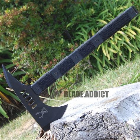 8PC BLACK REAPER TACTICAL KNIFE SET - MEGAKNIFE