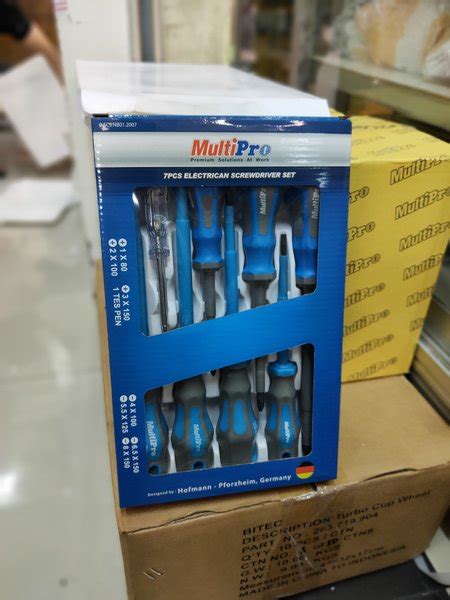 Jual Obeng Listrik Set Multipro Pcs Electrican Screwdriver Set Di