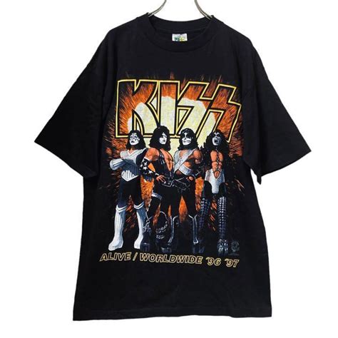 Yahooオークション 90kiss キッス ツアーtシャツ ニューメキシコ州