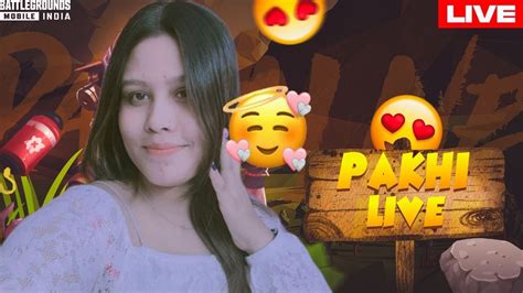 Bgmi Live Girl Gamer Live Facecam Bgmi Girl Gamer Pakhi Is Live