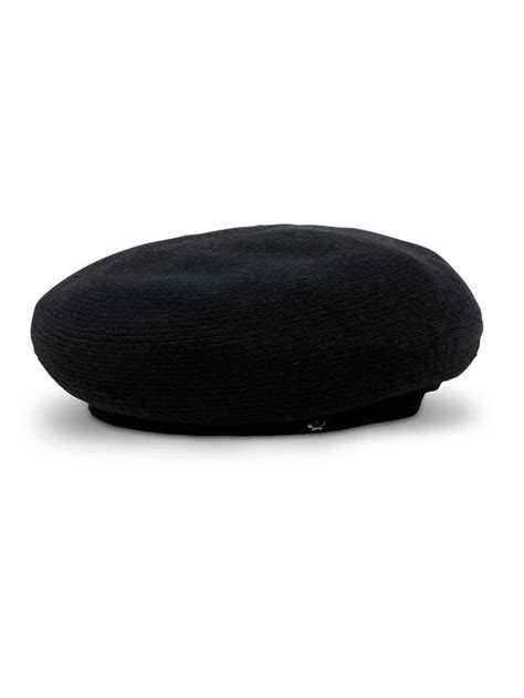 Weekend Max Mara Beret Svago Czarny Modivo Pl