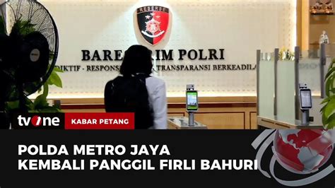 Firli Bahuri Kembali Dipanggil Polda Metro Jaya Kabar Petang Tvone