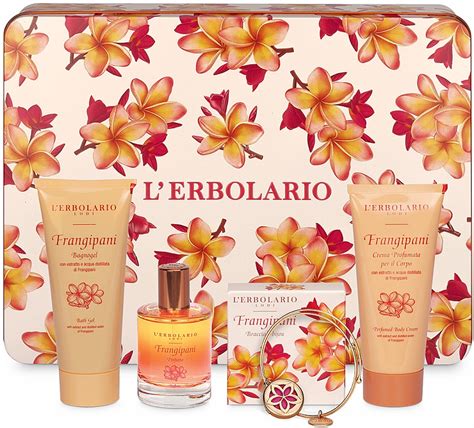 Lerbolario Frangipani Zestaw Perfume Ml Sh Gel Ml B Cr