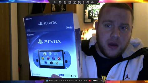 Ps Vita Slim Aqua Blue Unboxing Youtube